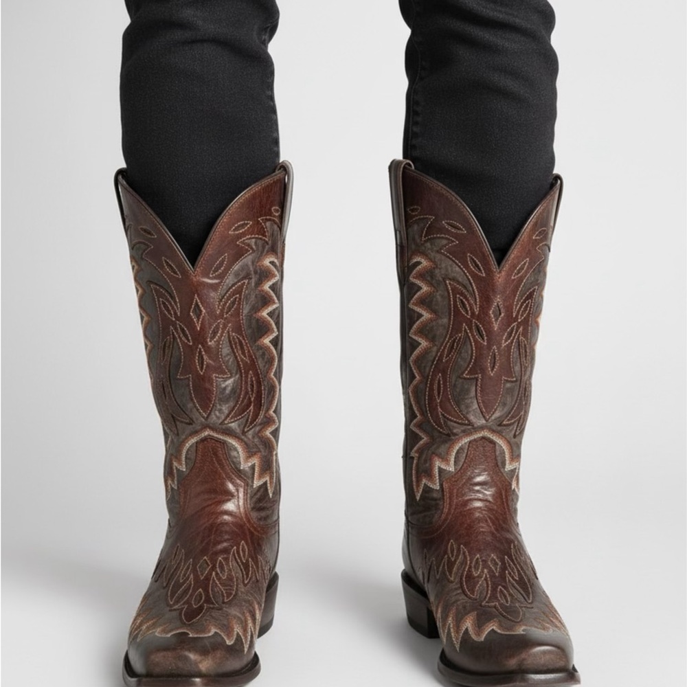 Dan Post Brown Western Boots